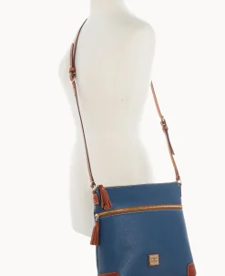 Dooney & Bourke The Pebble Grain Collection|Pebbled Leather<Pebble Grain Large Tassel Crossbody Jeans