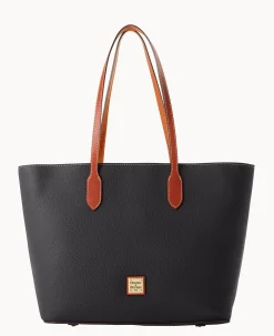 Dooney & Bourke The Pebble Grain Collection|Pebbled Leather<Pebble Grain Large Tote Black