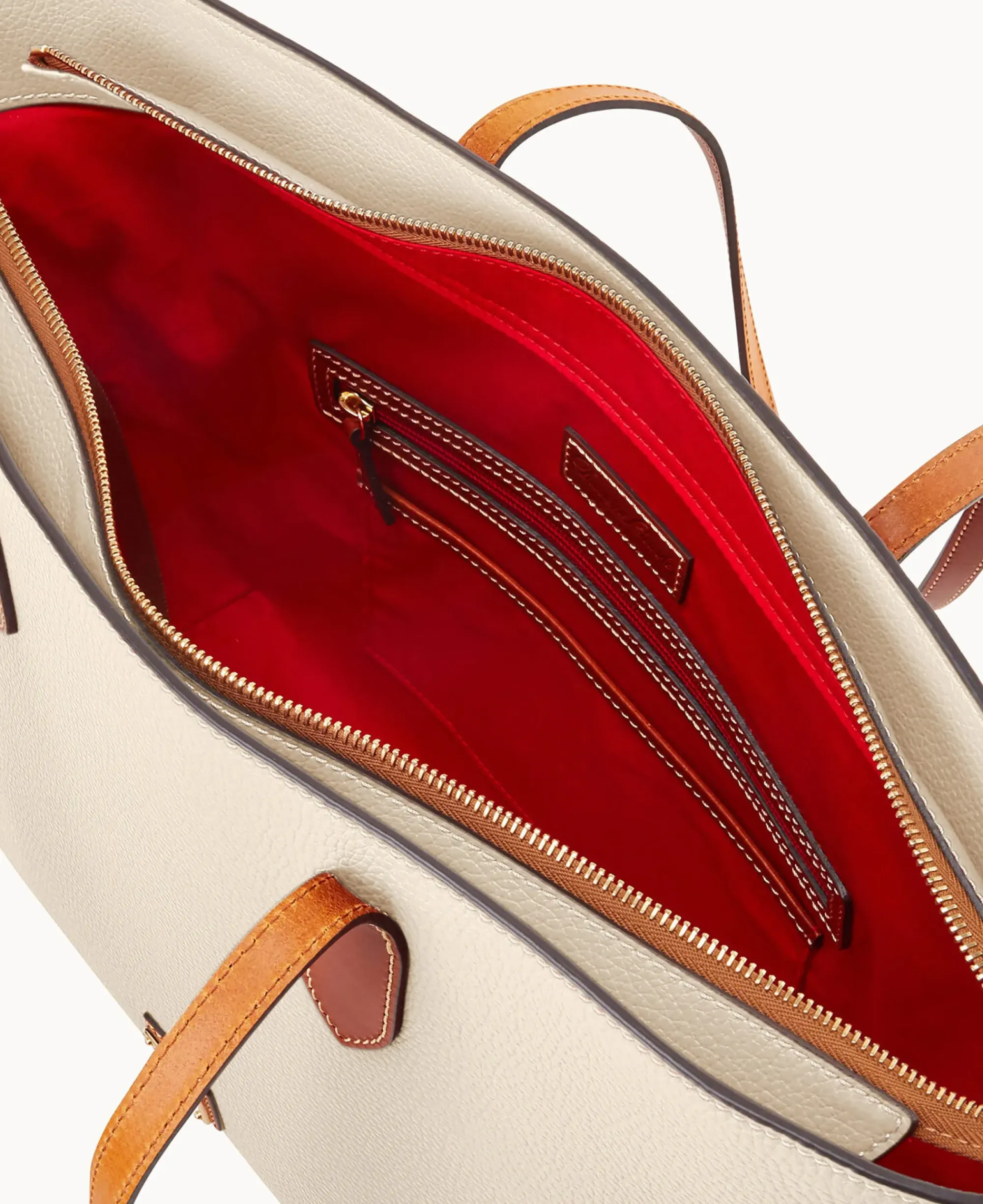 Dooney & Bourke The Pebble Grain Collection|Pebbled Leather<Pebble Grain Large Tote Bone