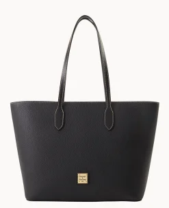 Dooney & Bourke The Pebble Grain Collection|Pebbled Leather<Pebble Grain Large Tote Black Black