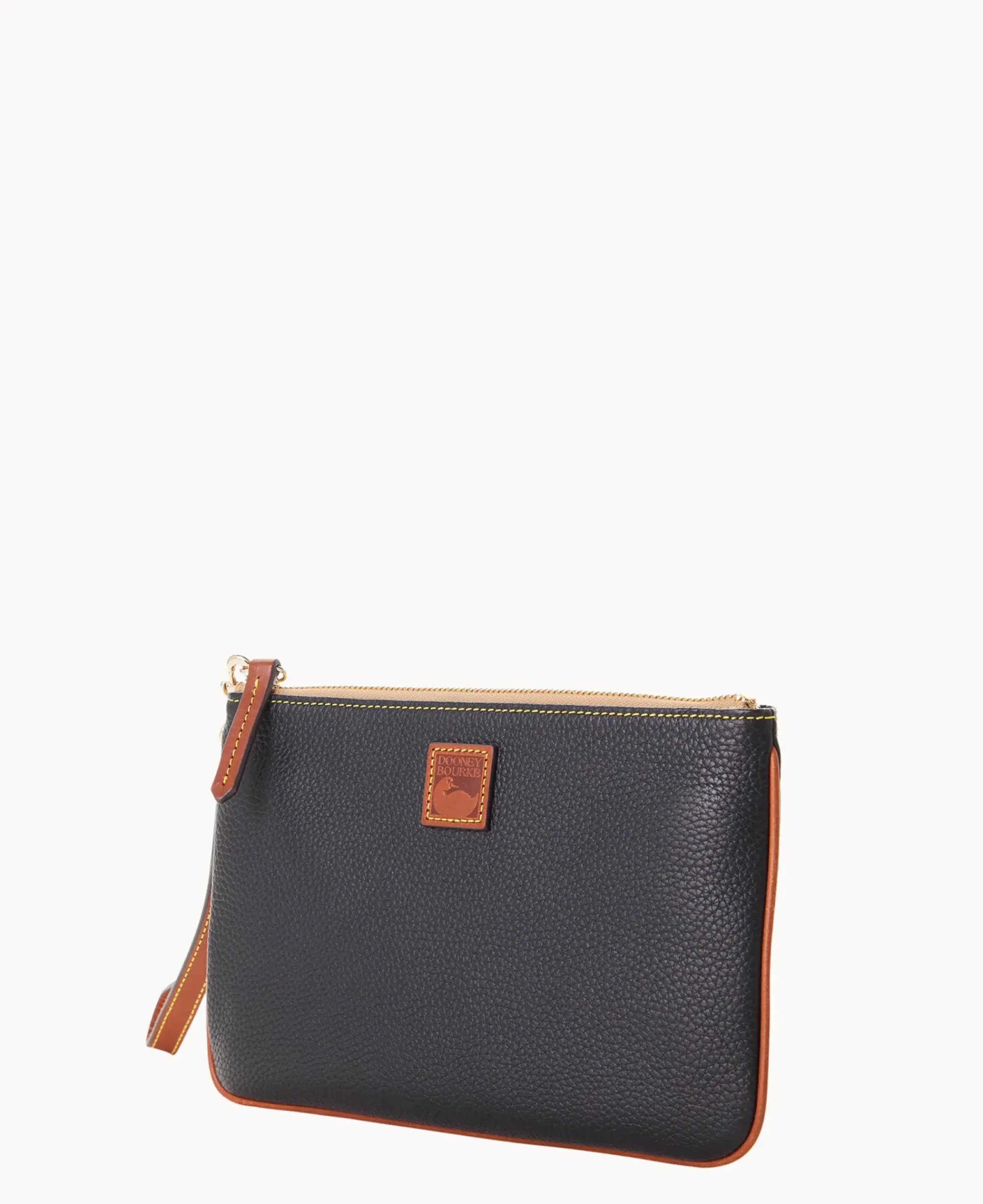 Dooney & Bourke The Pebble Grain Collection|Grab and Go<Pebble Grain Large Wristlet Black