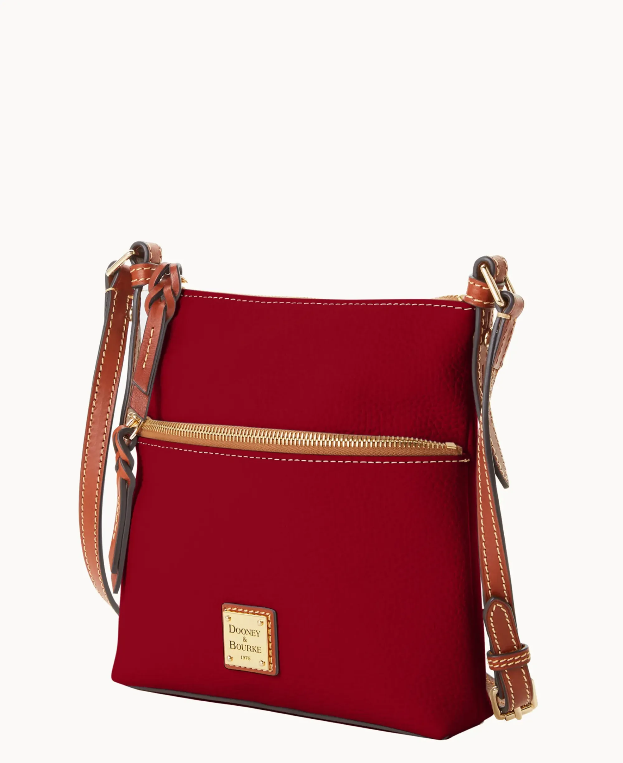 Dooney & Bourke The Pebble Grain Collection|Pebbled Leather<Pebble Grain Letter Carrier Wine