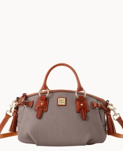 Dooney & Bourke The Pebble Grain Collection|Pebbled Leather<Pebble Grain Medium Mail Satchel Elephant