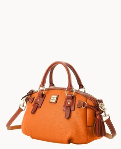 Dooney & Bourke The Pebble Grain Collection|Pebbled Leather<Pebble Grain Medium Mail Satchel Clementine