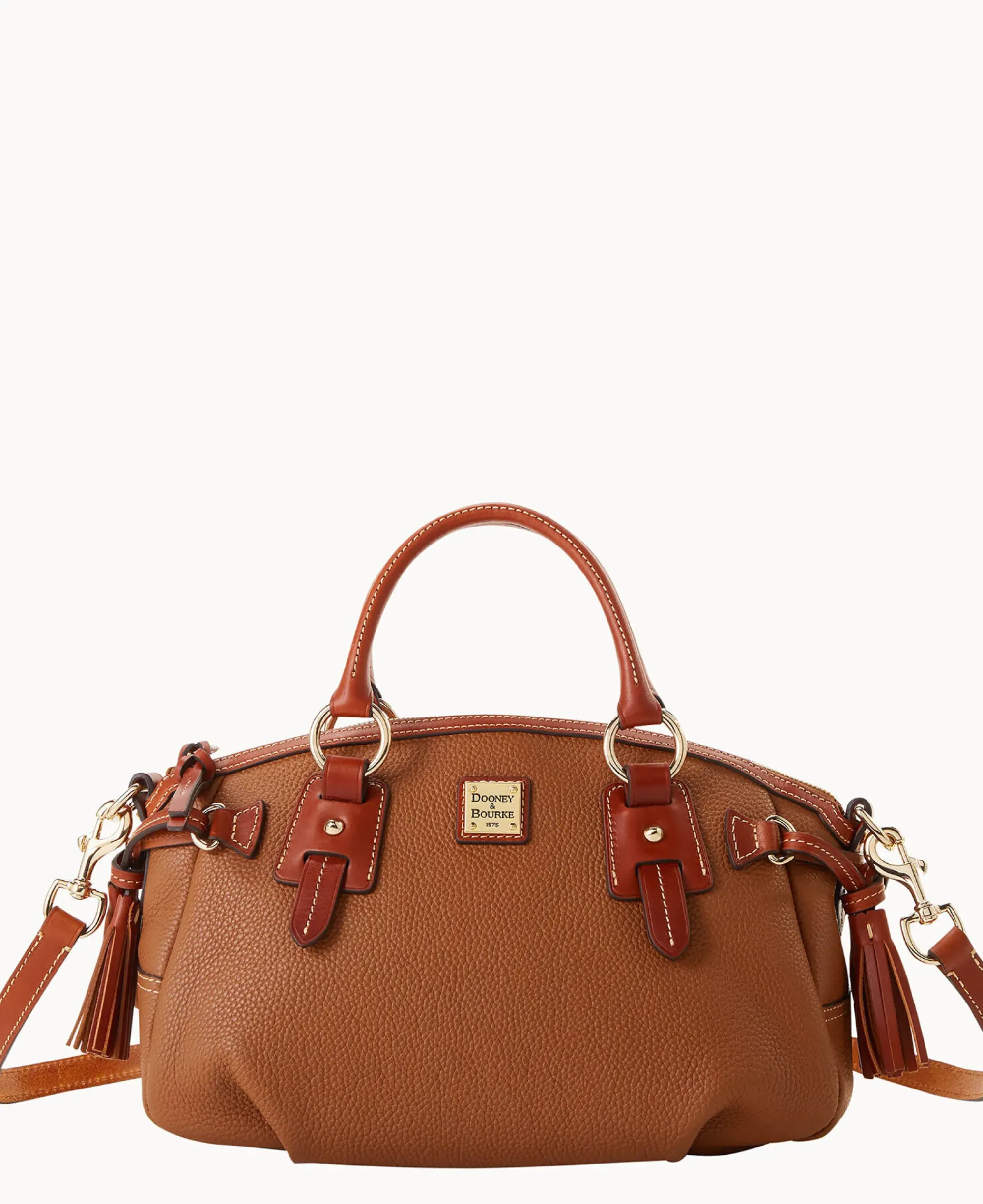 Dooney & Bourke The Pebble Grain Collection|Pebbled Leather<Pebble Grain Medium Mail Satchel Caramel