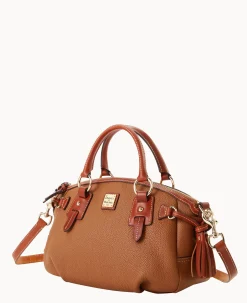 Dooney & Bourke The Pebble Grain Collection|Pebbled Leather<Pebble Grain Medium Mail Satchel Caramel