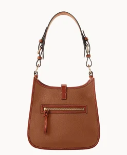 Dooney & Bourke The Pebble Grain Collection|Pebbled Leather<Pebble Grain Messenger Caramel