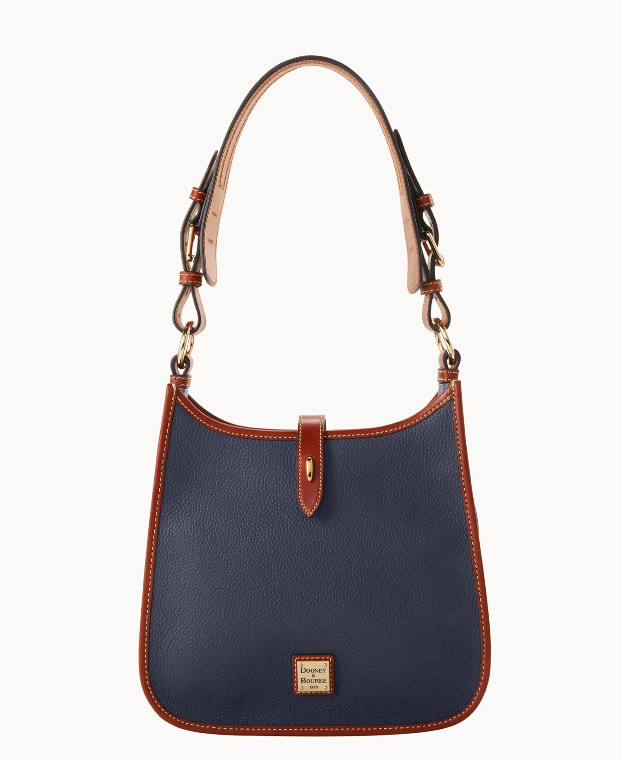 Dooney & Bourke The Pebble Grain Collection|Pebbled Leather<Pebble Grain Messenger Midnight Blue