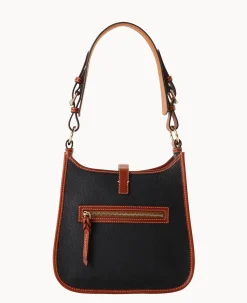 Dooney & Bourke The Pebble Grain Collection|Pebbled Leather<Pebble Grain Messenger Black