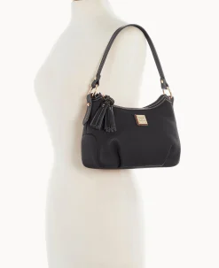 Dooney & Bourke The Pebble Grain Collection|Pebbled Leather<Pebble Grain Pouchette Black Black