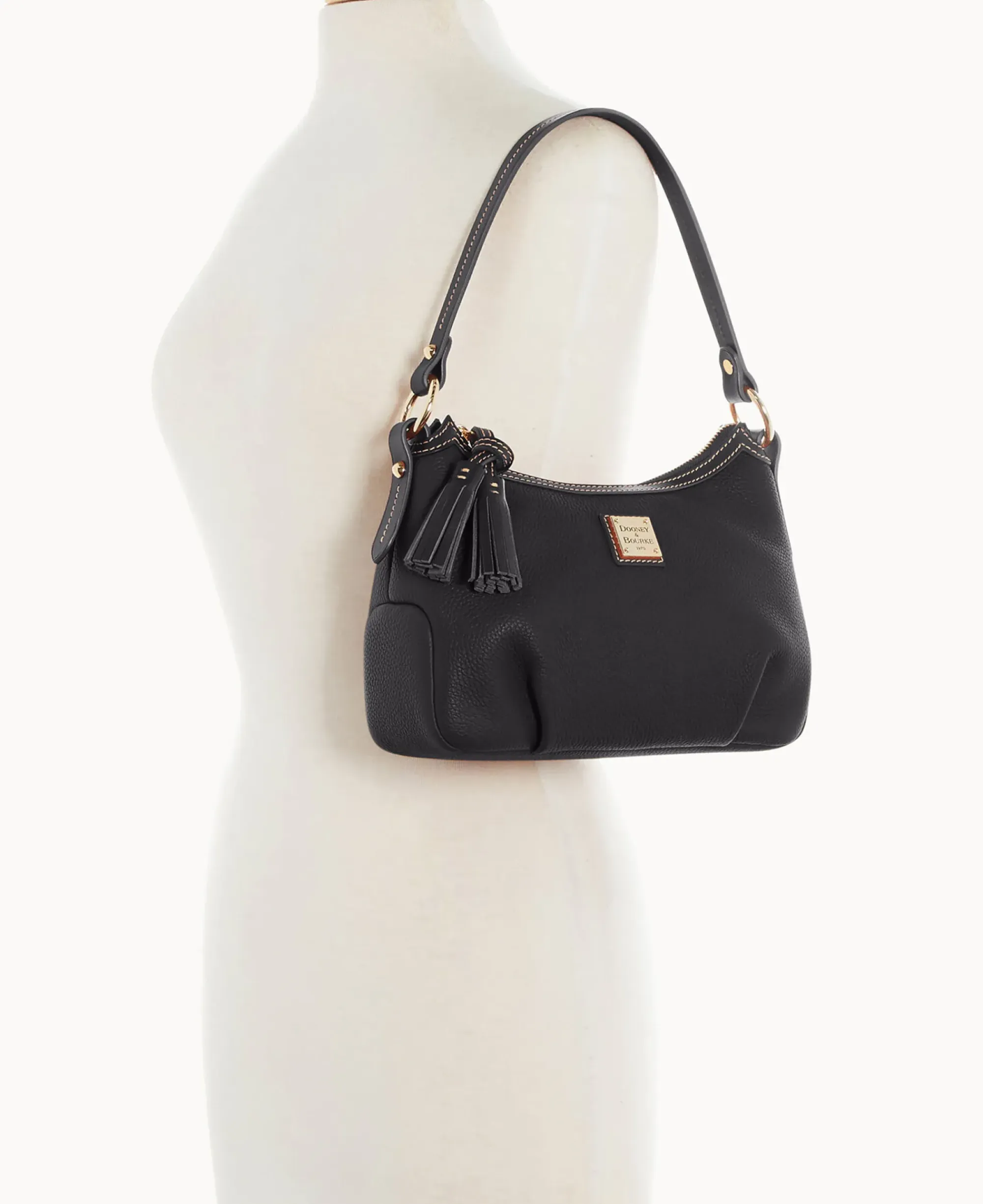 Dooney & Bourke The Pebble Grain Collection|Pebbled Leather<Pebble Grain Pouchette Black Black