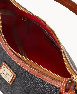 Dooney & Bourke The Pebble Grain Collection|Pebbled Leather<Pebble Grain Pouchette Black