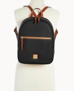 Dooney & Bourke The Pebble Grain Collection|Pebbled Leather<Pebble Grain Ronnie Backpack Black