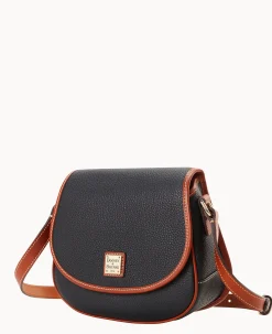 Dooney & Bourke The Pebble Grain Collection|Pebbled Leather<Pebble Grain Saddle Bag Black