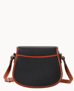 Dooney & Bourke The Pebble Grain Collection|Pebbled Leather<Pebble Grain Saddle Bag Black