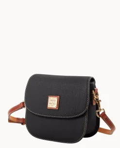 Dooney & Bourke The Pebble Grain Collection|Pebbled Leather<Pebble Grain Saddle Bag Black