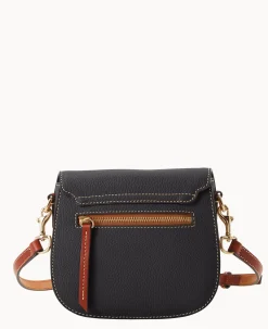 Dooney & Bourke The Pebble Grain Collection|Pebbled Leather<Pebble Grain Saddle Bag Black
