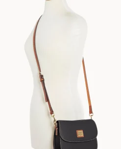 Dooney & Bourke The Pebble Grain Collection|Pebbled Leather<Pebble Grain Saddle Bag Black