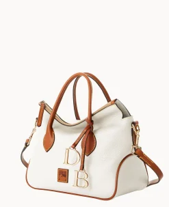 Dooney & Bourke The Pebble Grain Collection|Ready For the Getaway<Pebble Grain Satchel White