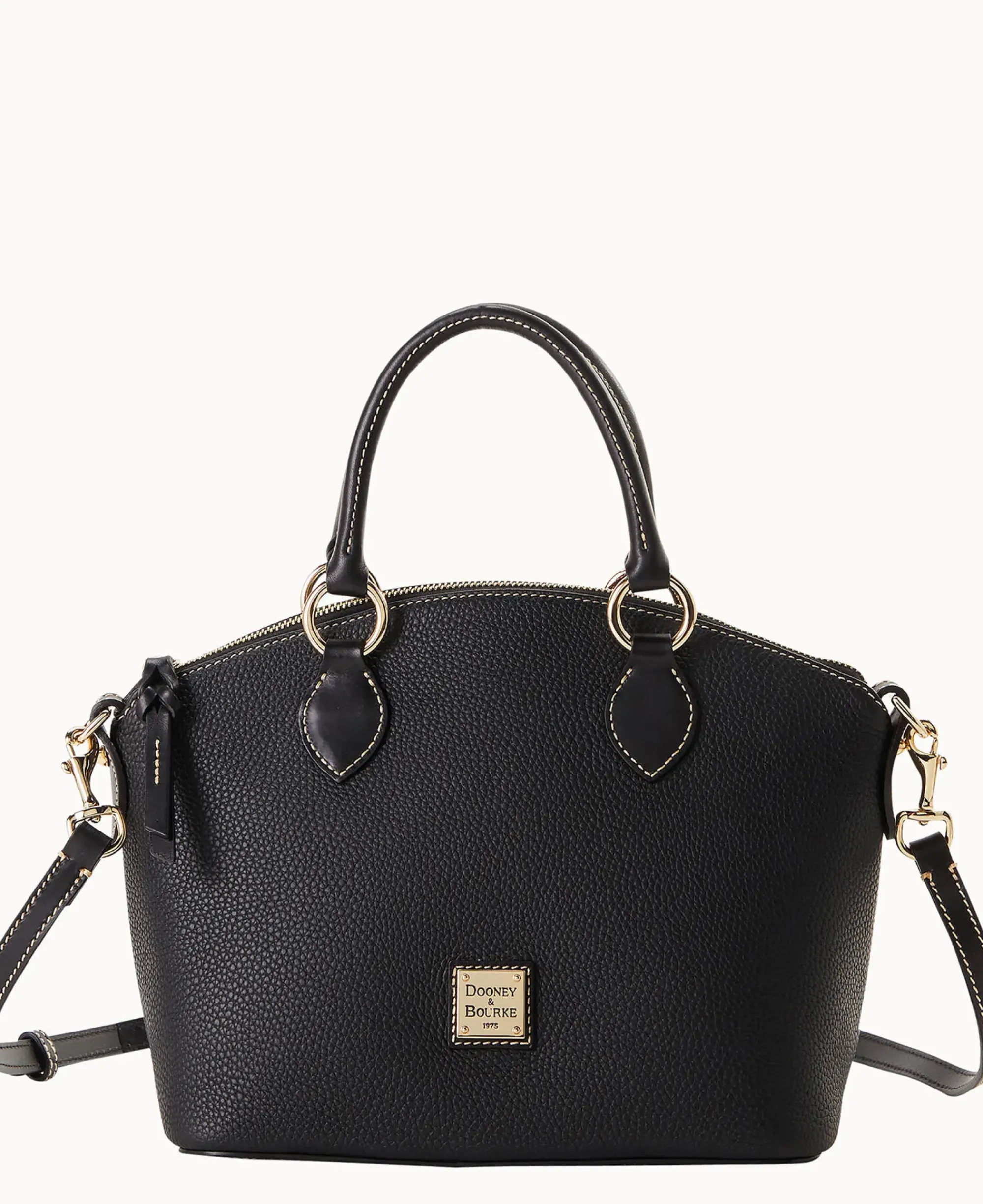 Dooney & Bourke The Pebble Grain Collection|Pebbled Leather<Pebble Grain Satchel Black Black