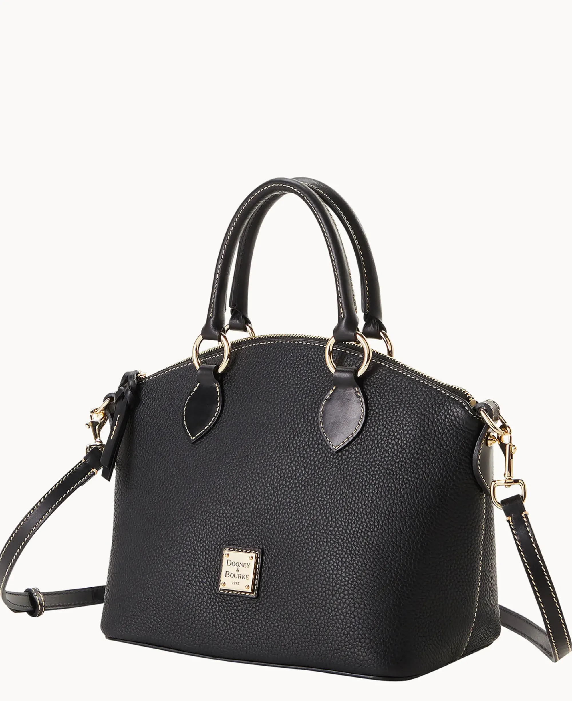 Dooney & Bourke The Pebble Grain Collection|Pebbled Leather<Pebble Grain Satchel Black Black