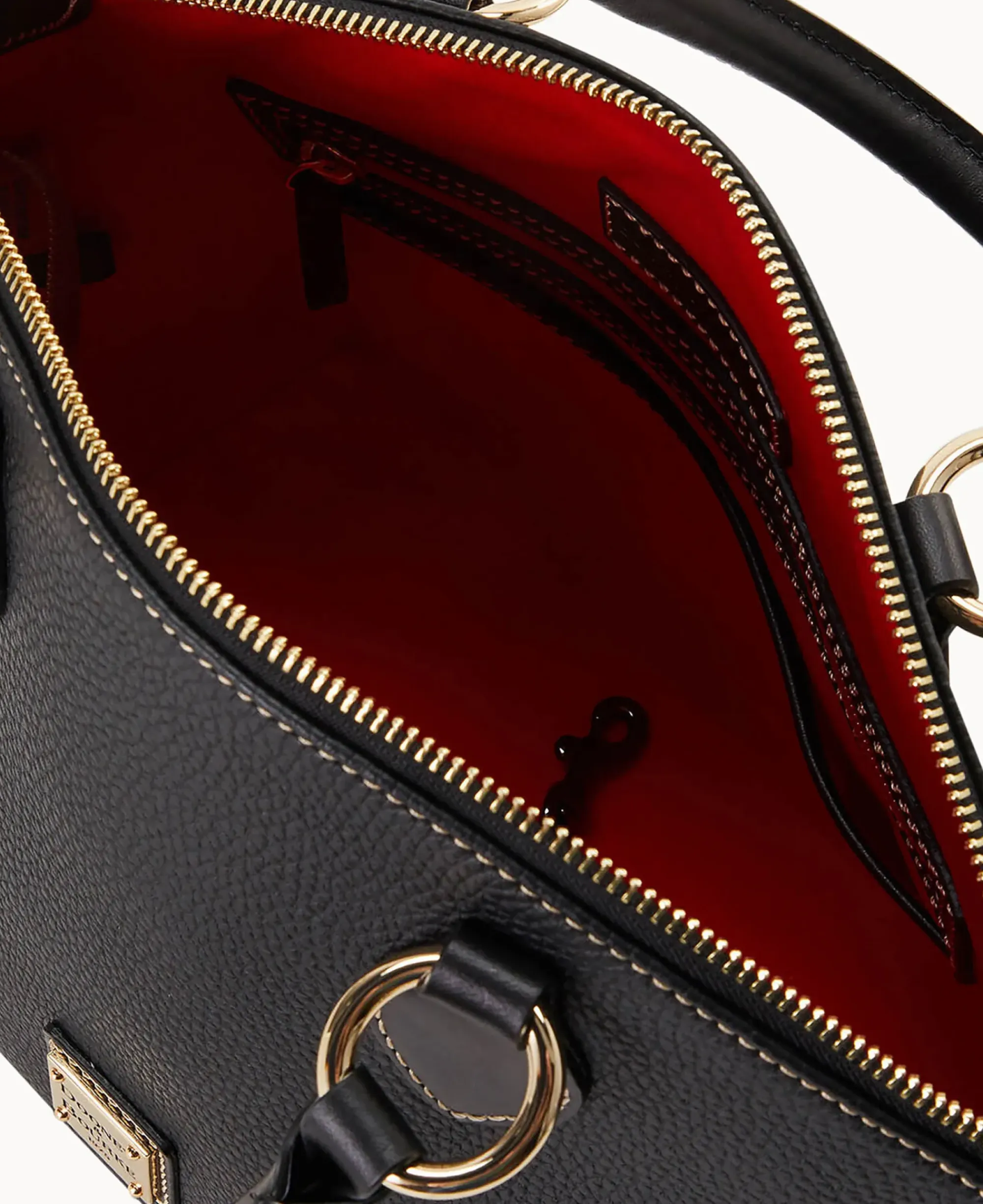 Dooney & Bourke The Pebble Grain Collection|Pebbled Leather<Pebble Grain Satchel Black Black