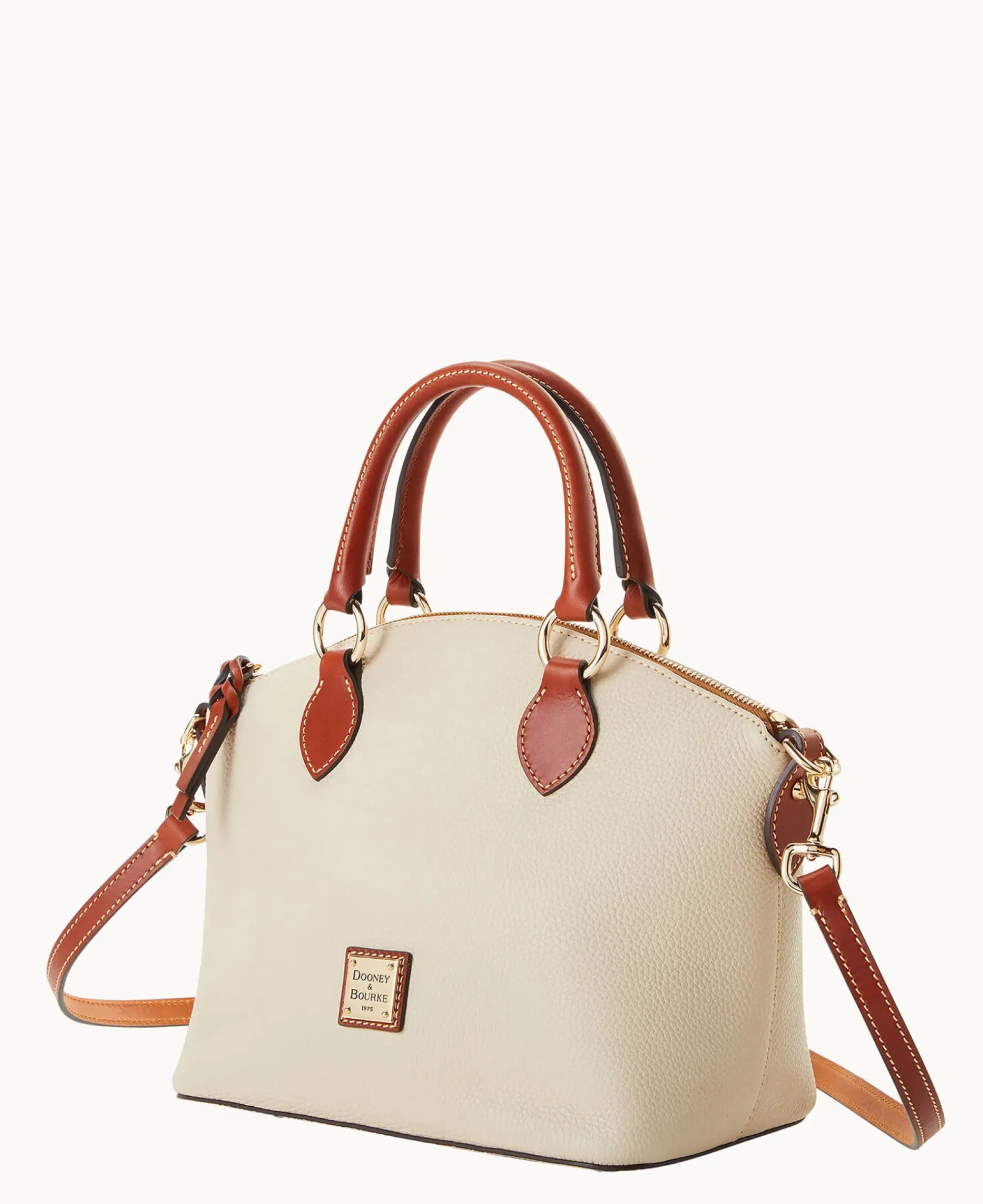 Dooney & Bourke The Pebble Grain Collection|Pebbled Leather<Pebble Grain Satchel Bone
