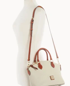 Dooney & Bourke The Pebble Grain Collection|Pebbled Leather<Pebble Grain Satchel Bone