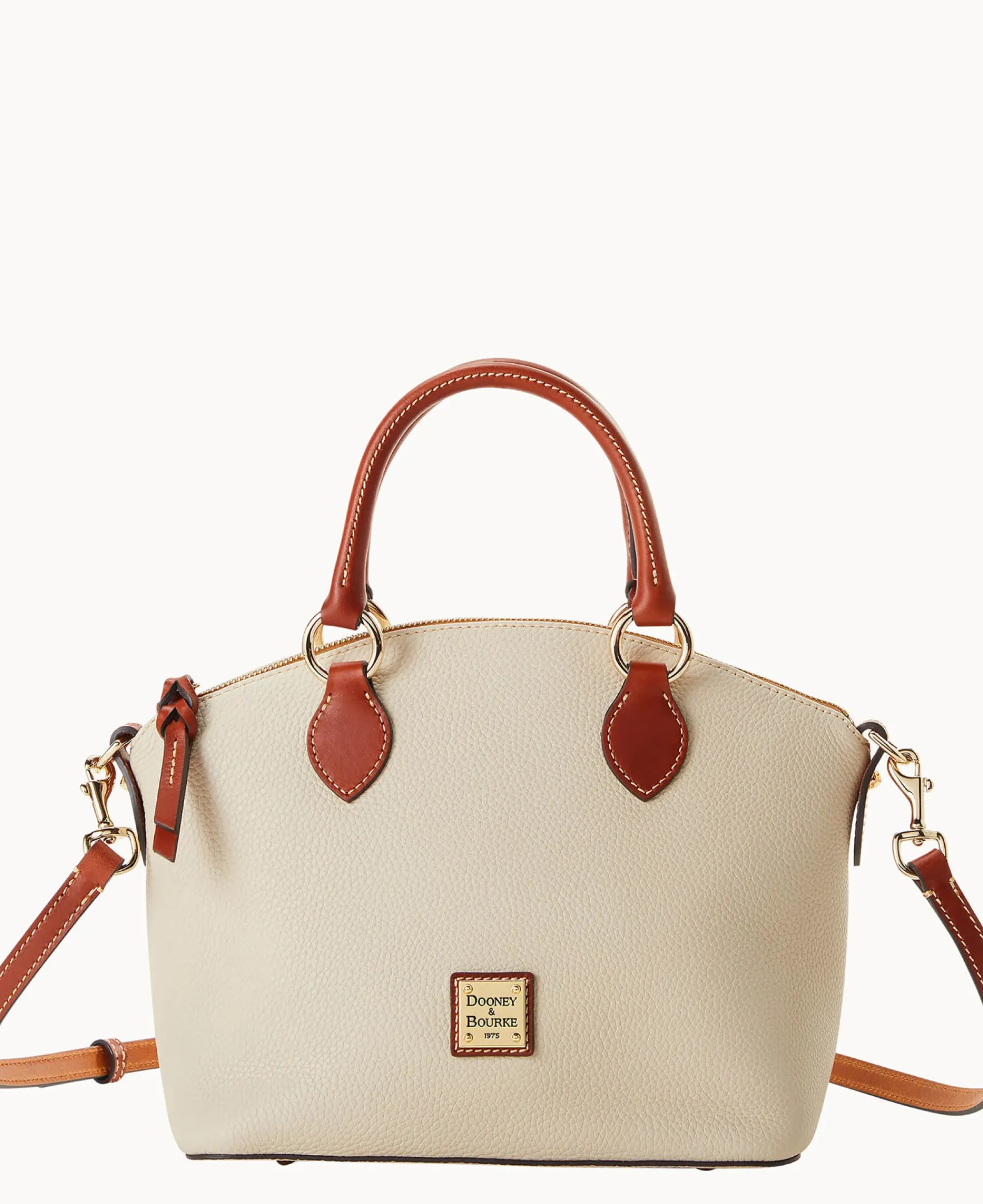 Dooney & Bourke The Pebble Grain Collection|Pebbled Leather<Pebble Grain Satchel Bone