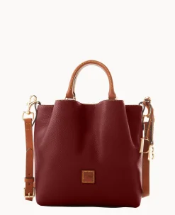 Dooney & Bourke The Pebble Grain Collection|Pebbled Leather<Pebble Grain Small Barlow Bordeaux