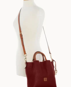 Dooney & Bourke The Pebble Grain Collection|Pebbled Leather<Pebble Grain Small Barlow Bordeaux