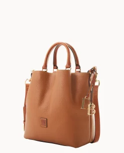 Dooney & Bourke The Pebble Grain Collection|Pebbled Leather<Pebble Grain Small Barlow Caramel