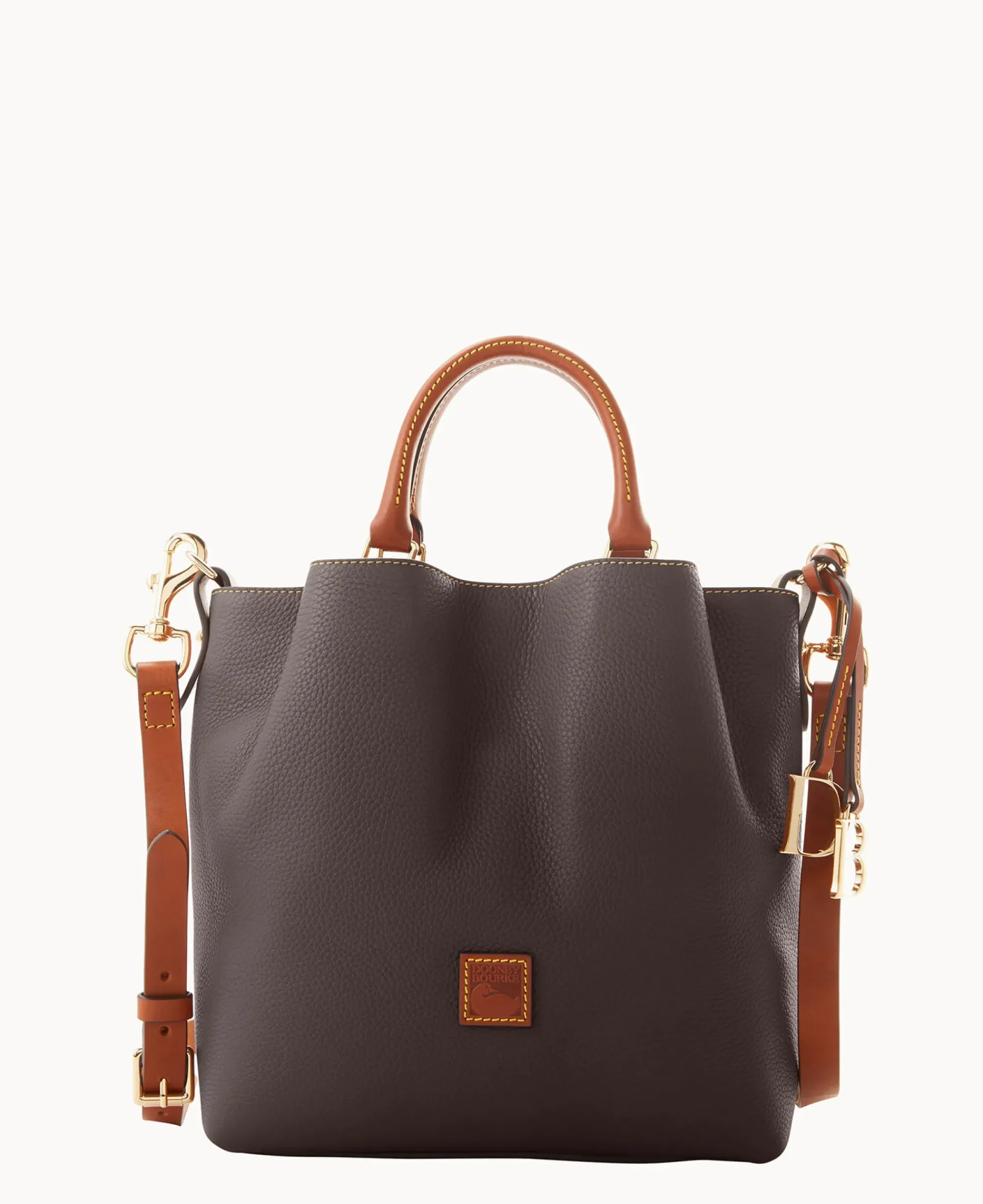 Dooney & Bourke The Pebble Grain Collection|Pebbled Leather<Pebble Grain Small Barlow Brown Tmoro