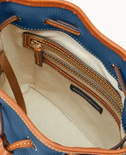 Dooney & Bourke The Pebble Grain Collection|Pebbled Leather<Pebble Grain Small Drawstring Jeans