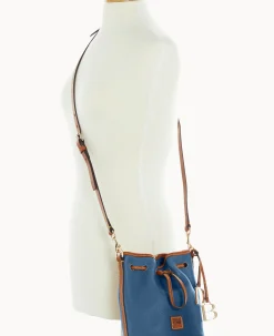 Dooney & Bourke The Pebble Grain Collection|Pebbled Leather<Pebble Grain Small Drawstring Jeans