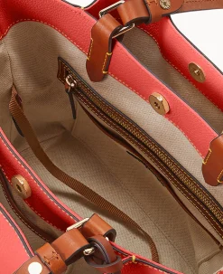 Dooney & Bourke The Pebble Grain Collection|Pebbled Leather<Pebble Grain Small Flynn Geranium