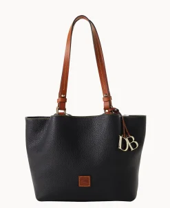 Dooney & Bourke The Pebble Grain Collection|Pebbled Leather<Pebble Grain Small Flynn Black