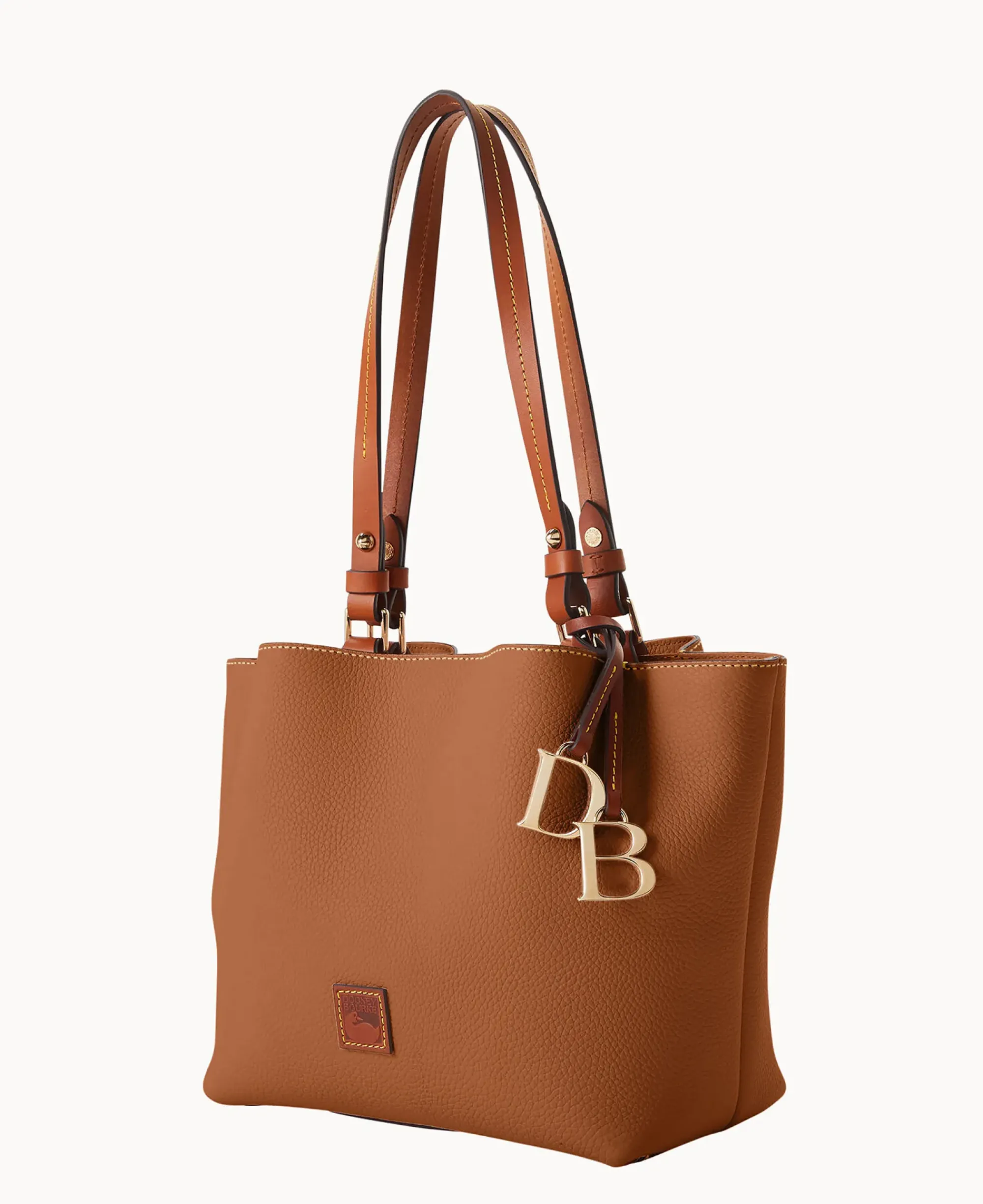 Dooney & Bourke The Pebble Grain Collection|Pebbled Leather<Pebble Grain Small Flynn Caramel