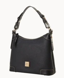 Dooney & Bourke The Pebble Grain Collection|Pebbled Leather<Pebble Grain Small Hobo Black Black
