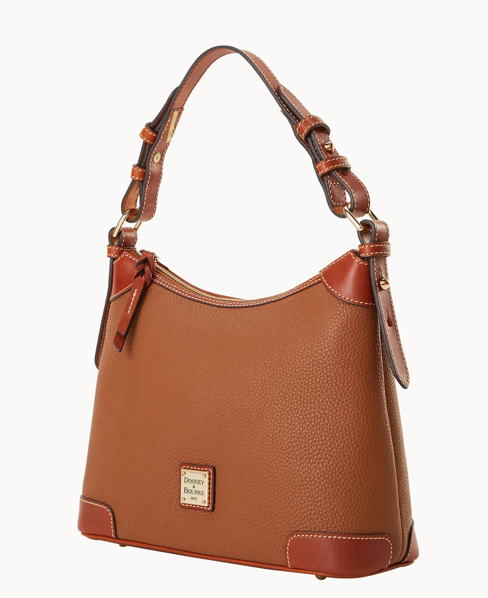 Dooney & Bourke The Pebble Grain Collection|Pebbled Leather<Pebble Grain Small Hobo Caramel