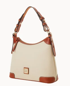 Dooney & Bourke The Pebble Grain Collection|Pebbled Leather<Pebble Grain Small Hobo Bone