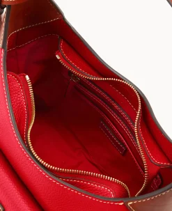 Dooney & Bourke The Pebble Grain Collection|Pebbled Leather<Pebble Grain Small Hobo Red
