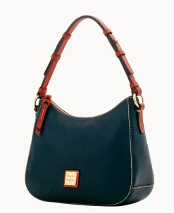 Dooney & Bourke The Pebble Grain Collection|Pebbled Leather<Pebble Grain Small Kiley Hobo Black
