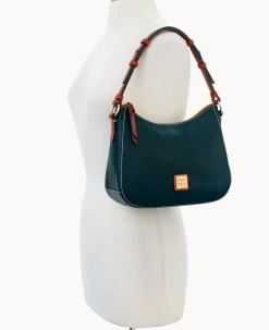 Dooney & Bourke The Pebble Grain Collection|Pebbled Leather<Pebble Grain Small Kiley Hobo Black