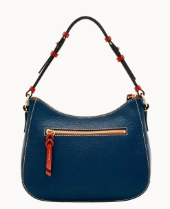 Dooney & Bourke The Pebble Grain Collection|Pebbled Leather<Pebble Grain Small Kiley Hobo Midnight Blue
