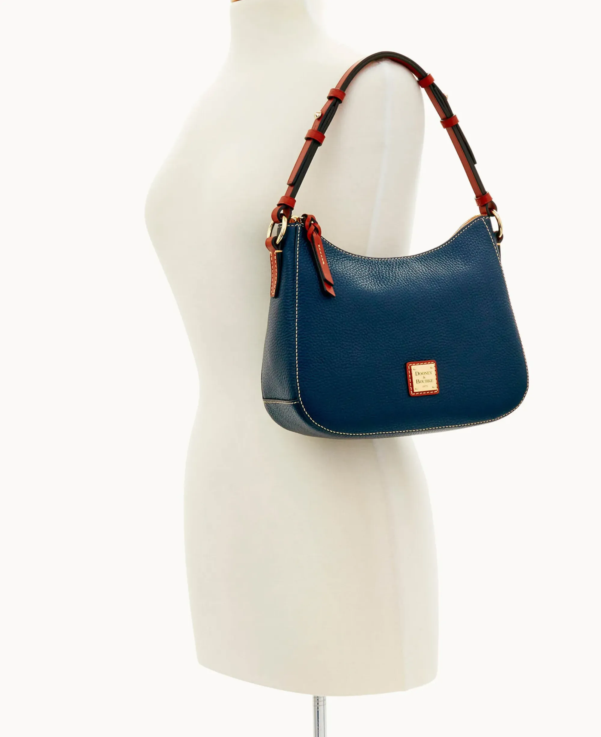 Dooney & Bourke The Pebble Grain Collection|Pebbled Leather<Pebble Grain Small Kiley Hobo Midnight Blue