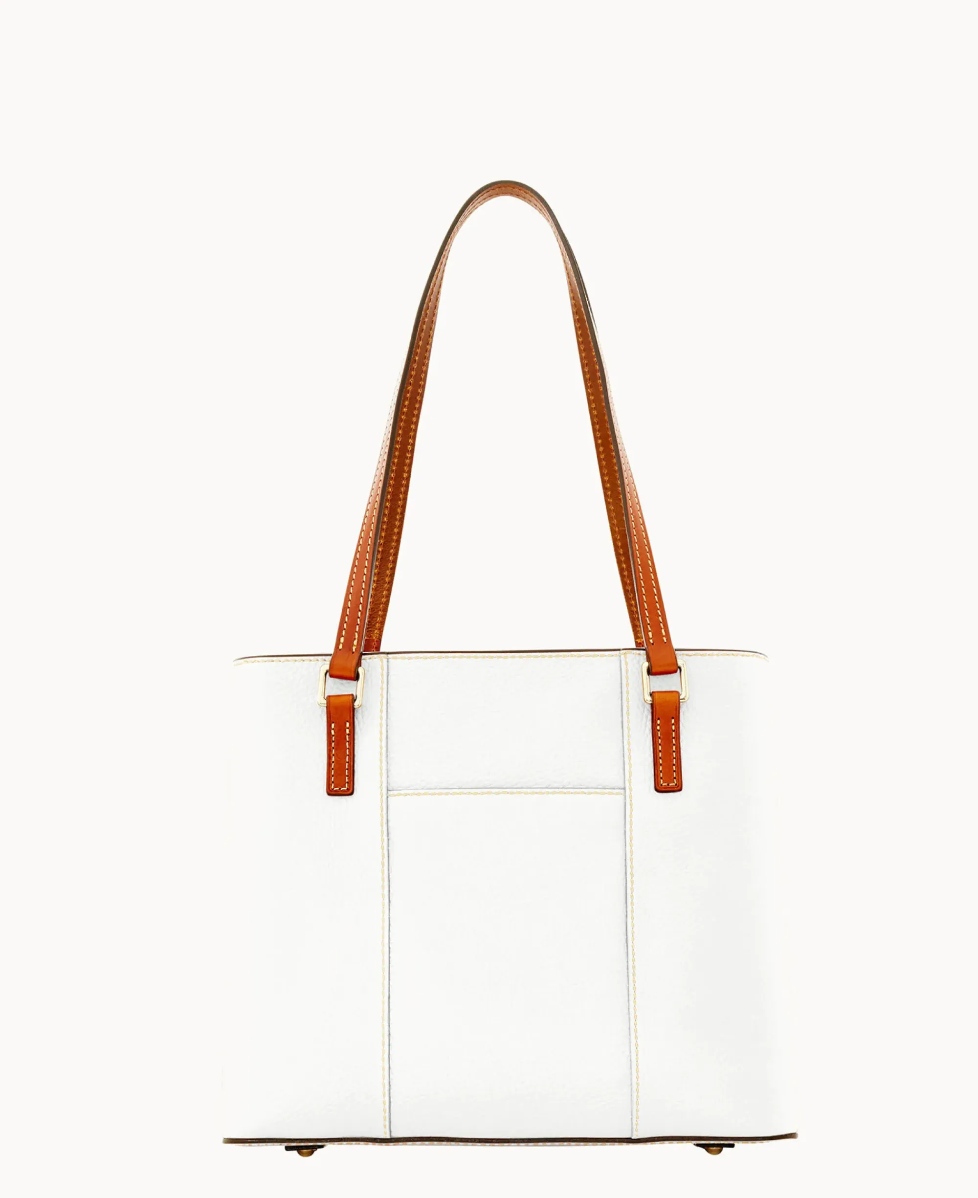Dooney & Bourke Ready For the Getaway|The Pebble Grain Collection<Pebble Grain Small Lexington White