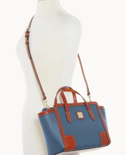 Dooney & Bourke The Pebble Grain Collection|Pebbled Leather<Pebble Grain Small Shopper Jeans