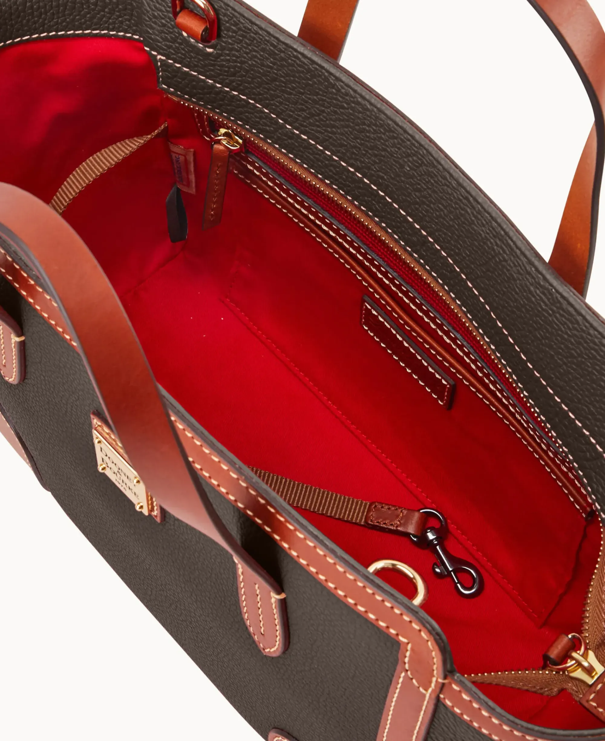 Dooney & Bourke The Pebble Grain Collection|Pebbled Leather<Pebble Grain Small Shopper Brown Tmoro