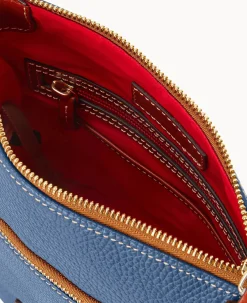Dooney & Bourke The Pebble Grain Collection|Pebbled Leather<Pebble Grain Small Tassel Crossbody Jeans